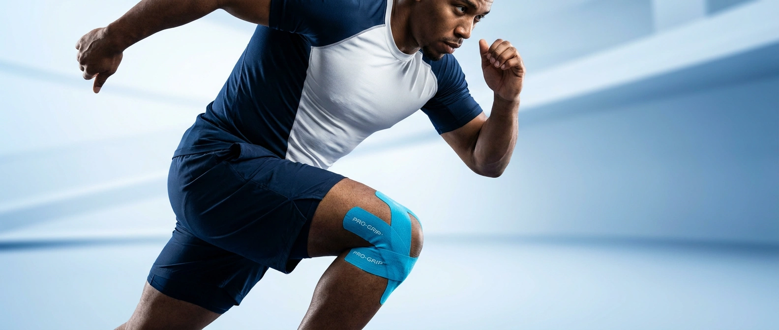 Sports tape products in a professional training and sports medicine setting